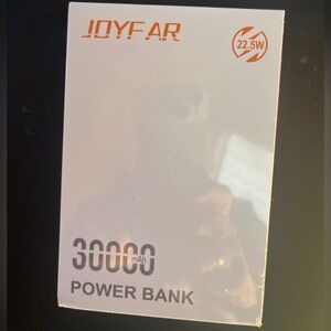 White Power Bank 30000mAh